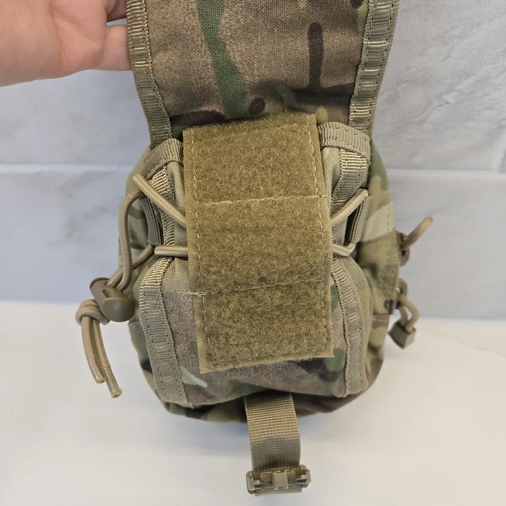 ARMY STYLE SCORPION CAMOUFLAGE 1 QUART CANTEEN POUCH Nwot‎